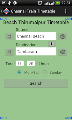 Chennai Local Train Timetableのおすすめ画像2