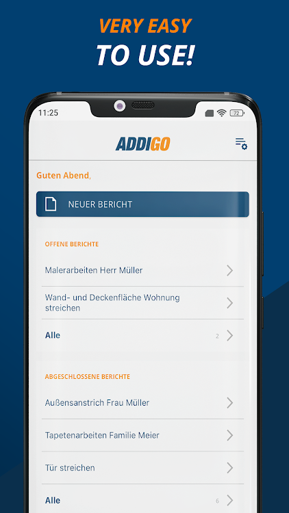 ADDIGO Service Report - 4.2.5 - (Android)
