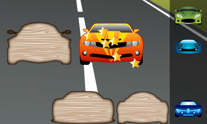 Android application Cars Puzzle for Toddlers Games screenshort