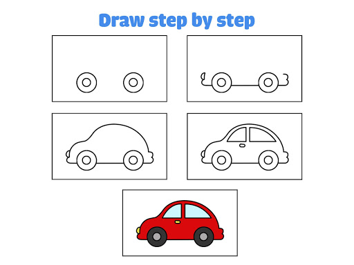 Car coloring : kids doodle drawing games for kids 1.3.4 screenshots 8