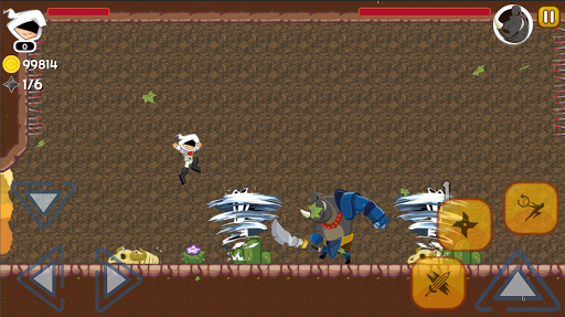 White Ninja: B Ninja Jump Run Battle Adventure 1.0 screenshots 16