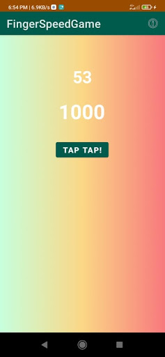 FingerSpeedGame Screen 2