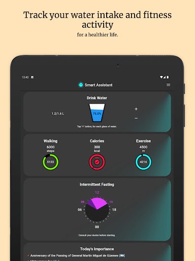 Screenshot of Smart Assistant