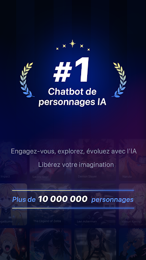 Aperçu de l'application