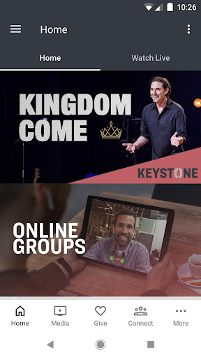 Android application Keystone Church - TX screenshort