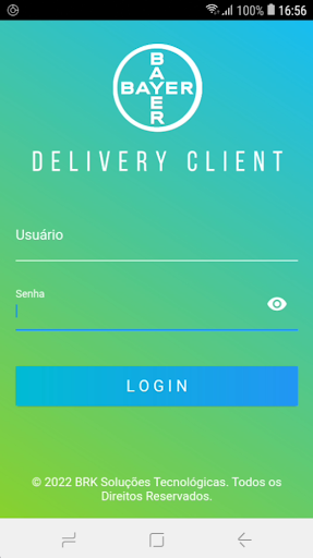 Android application Delivery Client Bayer screenshort