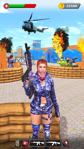 Infantry War Attack 3D Screen 3