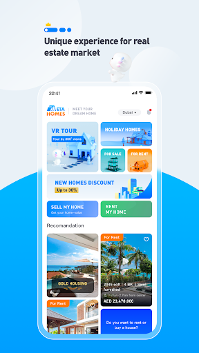 Screenshot of MetaHomes - Buy, Sell, & Rent