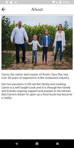 Rustic Taco Bar Screen 3