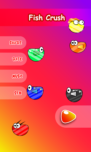 Android application Fish Crush screenshort