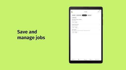 Screenshot of XING – the right job for you
