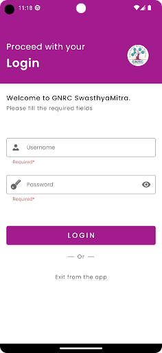 GNRC SwasthyaMitra Screen 3