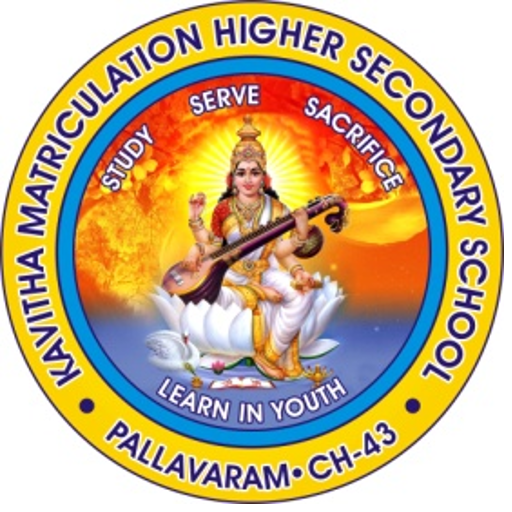 Kavitha Matriculation School logo