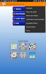 Deutsch Kreuzworträtsel PRO Screenshot