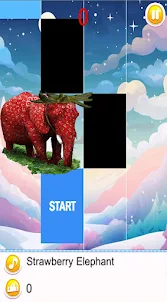 Strawberry Elephant Piano Meme