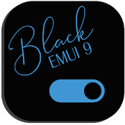 Royal Black EMUI 9.1 Theme for Huawei/Honor