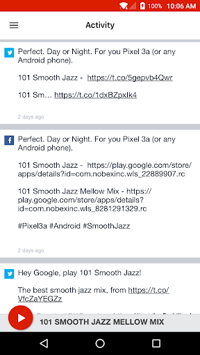 101 SMOOTH JAZZ MELLOW MIX Screenshot 2 - AppWisp.com