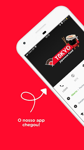 Android application Tókyo Japonese Food screenshort