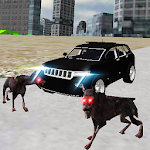 Real 4x4 Jeep Drive City Dogs Apk