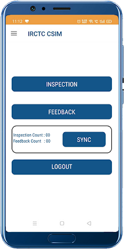 IRCTC CSIM Screen 2