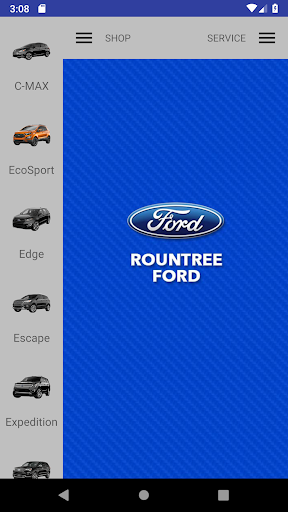 Android application Rountree Ford screenshort