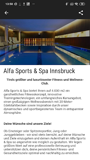 Alfa Tirol Sports & Spa Screen 2