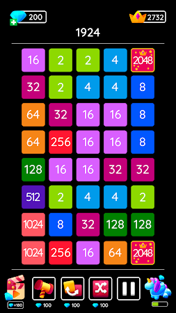 Game screenshot 2048 ボール：数字パズル apk download