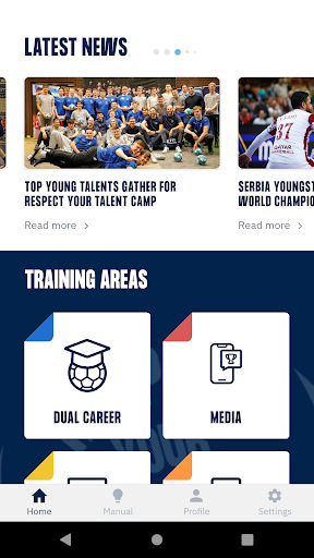 Android application Respect Your Talent screenshort