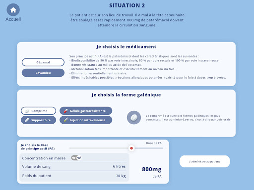 Android application Pharmacopédie screenshort