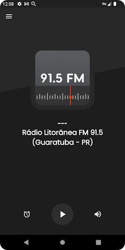 Android application Rádio Litorânea FM 91.5 screenshort