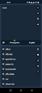 Portuguese - English Translato Screenshot