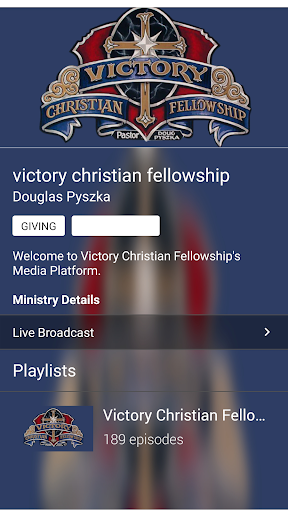 Victory Christian Fellowship Screen 2