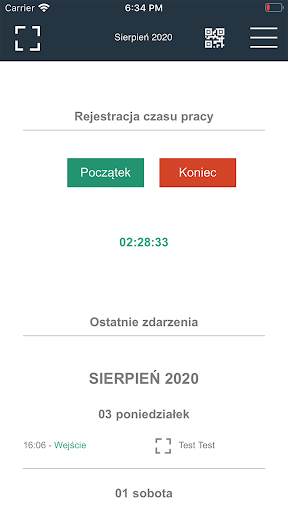 iRCP Screen 2