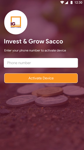 Invest & Grow sacco Screen 2