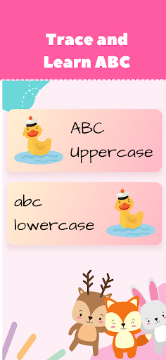 Android application ABC Write, Draw, and Learn screenshort