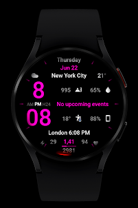 WR 001 Digital Watch Face