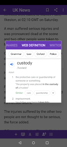 Android application UK News | Max Reader App screenshort
