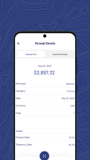 Direceipts Screen 2