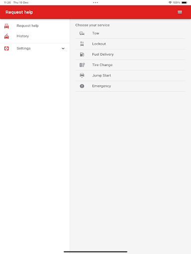 24-7 wegenwacht Curaçao Screenshot 2 - AppWisp.com