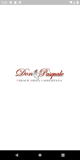 Android application Pizzeria Don Pasquale screenshort