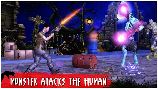 Zombie Hunter: 黎明 遊 戲 夺宝 硕士 枪炮