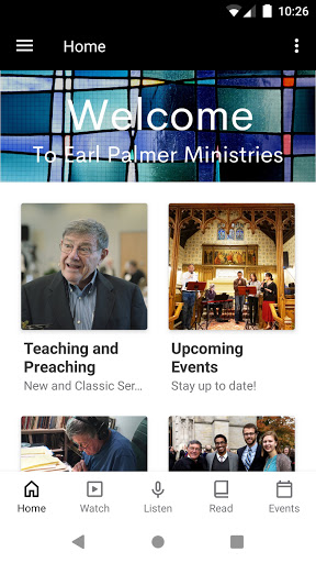 Android application Earl Palmer Ministries screenshort