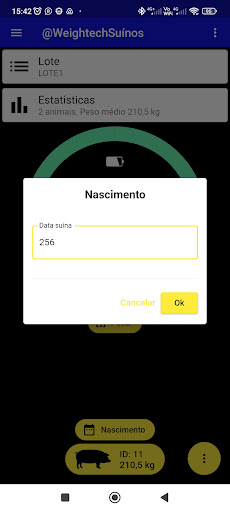 @Weightech Suínos Screen 3