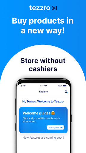 Android application Tezzro screenshort