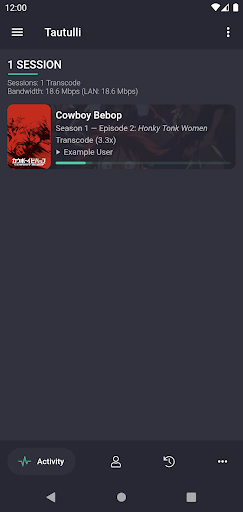 LunaSea Screen 2