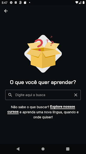 Alura Língua Screen 3