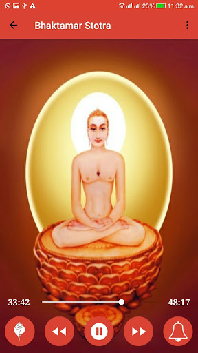 Bhaktamar Stotra Audio Screen 3