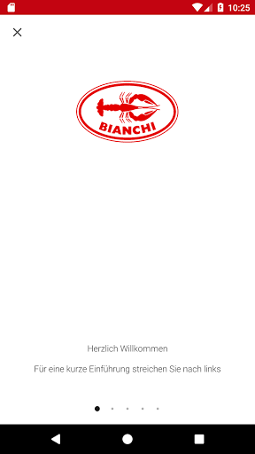 Android application Bianchi screenshort