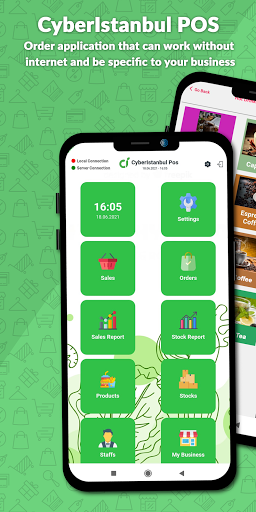 Android application CyberIstanbul POS - Restaurant screenshort