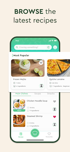CookingPal - Connected Cooking Screen 2